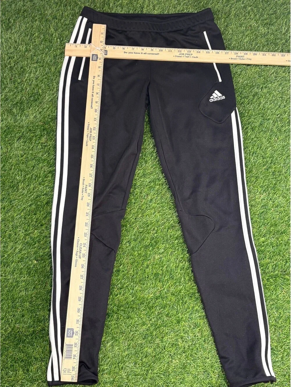 Vintage Adidas Climacool Track Pants Black Polyester Mens Size S